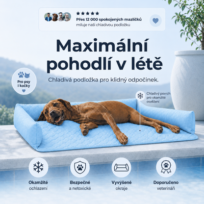 Ledotlapka - chladící podložka pro vaše mazlíčky