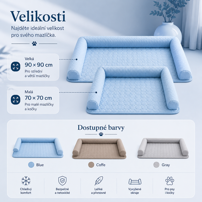 Ledotlapka - chladící podložka pro vaše mazlíčky